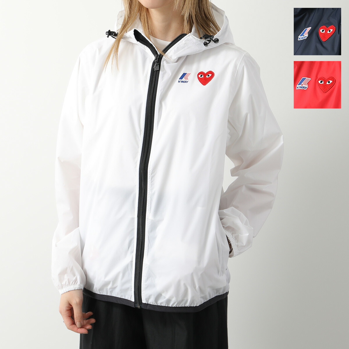 楽天市場】PLAY COMME des GARCONS × K-WAY コムデギャルソン