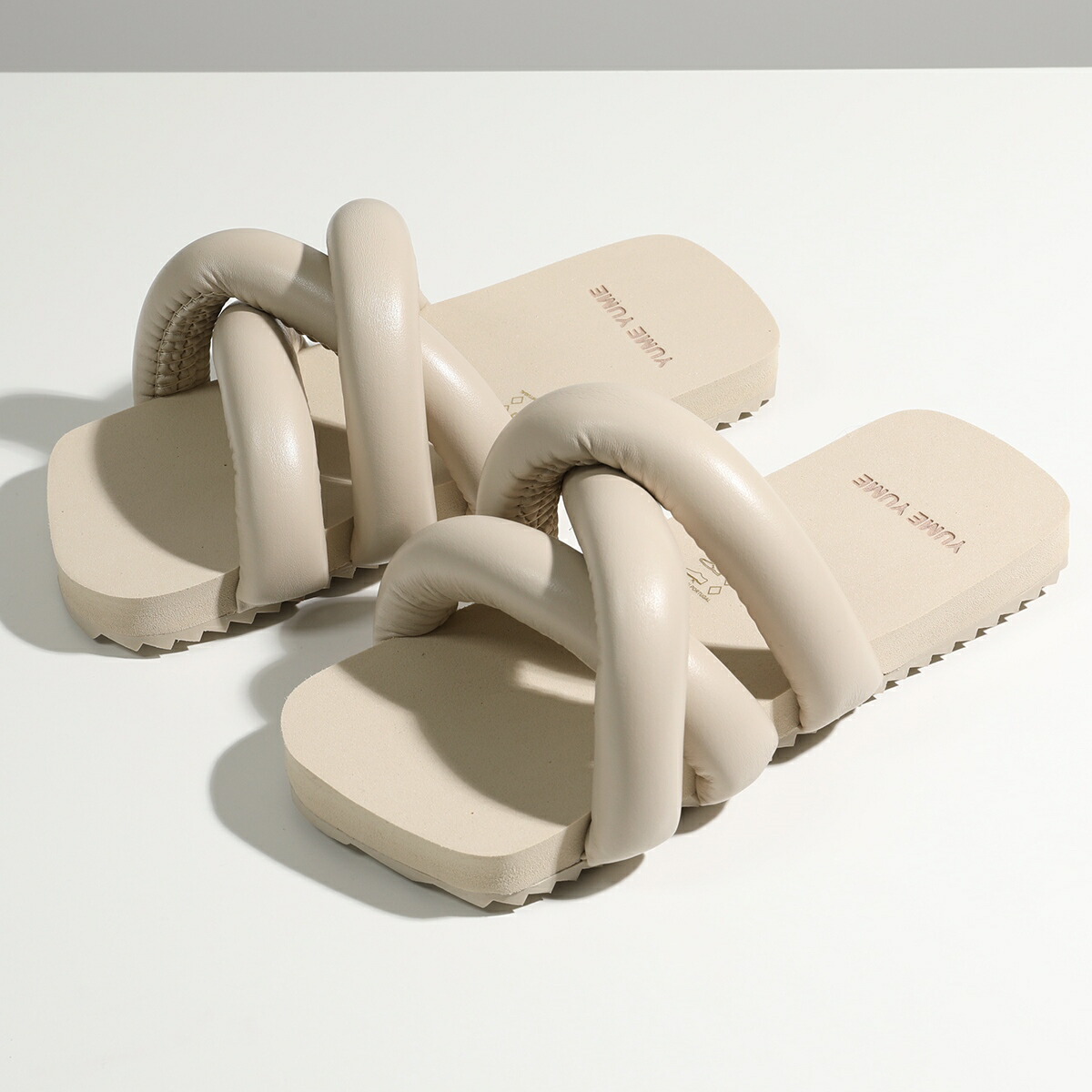 楽天市場】YUME YUME ユメユメ フラットサンダル TYRE SLIDE