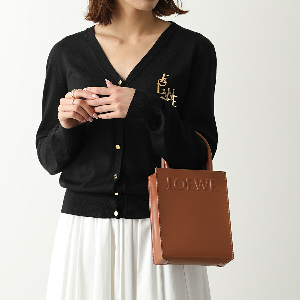 楽天市場】LOEWE ロエベ ショルダーバッグ STANDARD VERTICAL TOTE