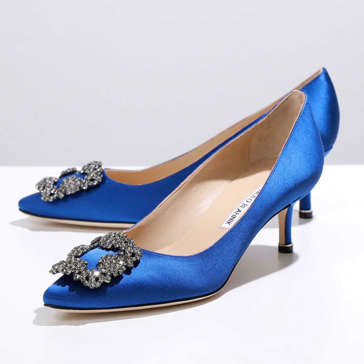 【MANLO BLAHNIK】MISAM　サテンリボン　ハイヒールサンダル MANLO BLAHNIK】MISAM サテンリボン ハイヒールサンダル - メルカリ