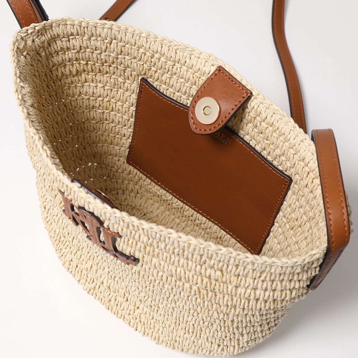 楽天市場】Lauren Ralph Lauren ローレンラルフローレン かごバッグ