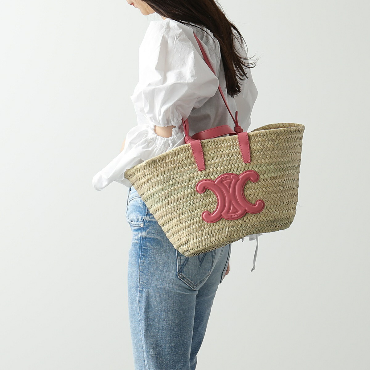 楽天市場】CELINE セリーヌ かごバッグ Teen Triomphe ティーン