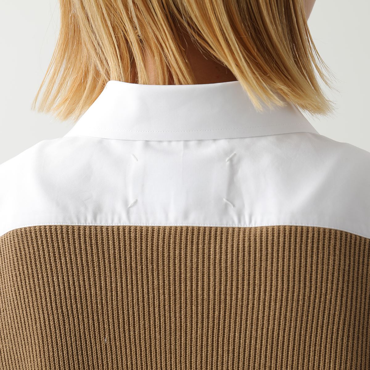 楽天市場】MAISON MARGIELA メゾンマルジェラ シャツドレス Spliced