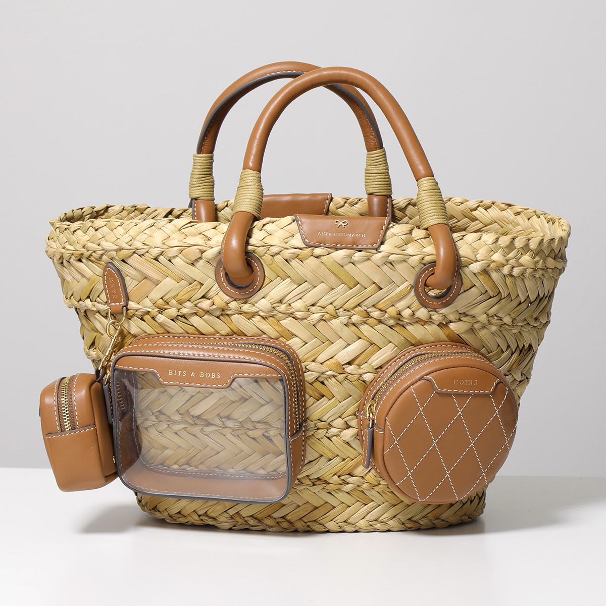 楽天市場】ANYA HINDMARCH アニヤハインドマーチ かごバッグ Multi