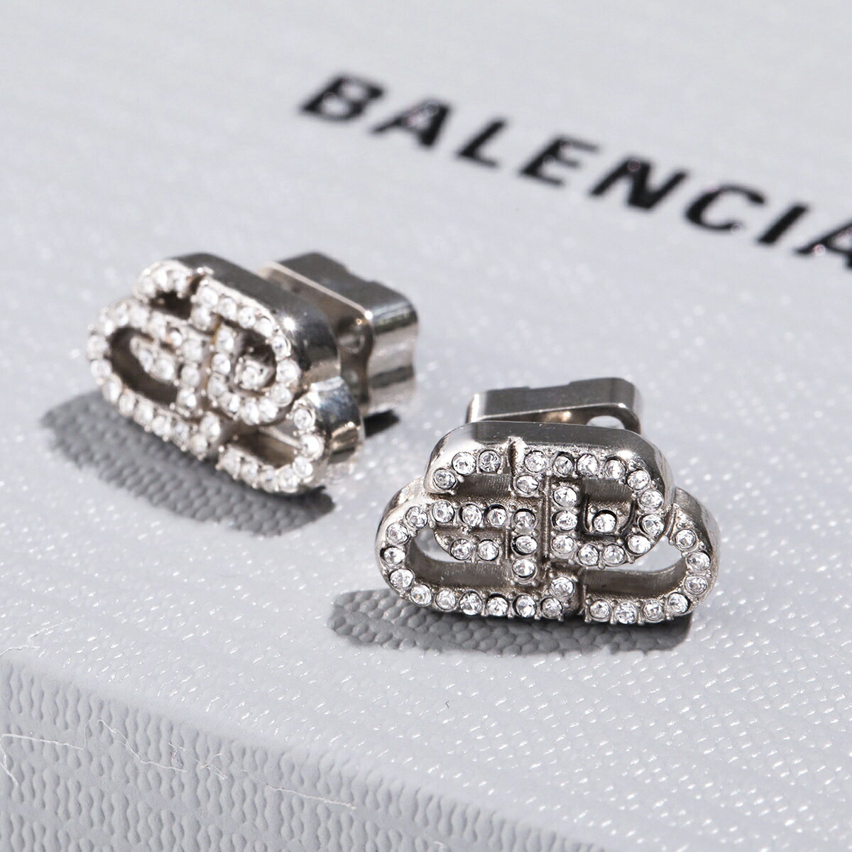 楽天市場】BALENCIAGA バレンシアガ スタッド ピアス BB XS STUD