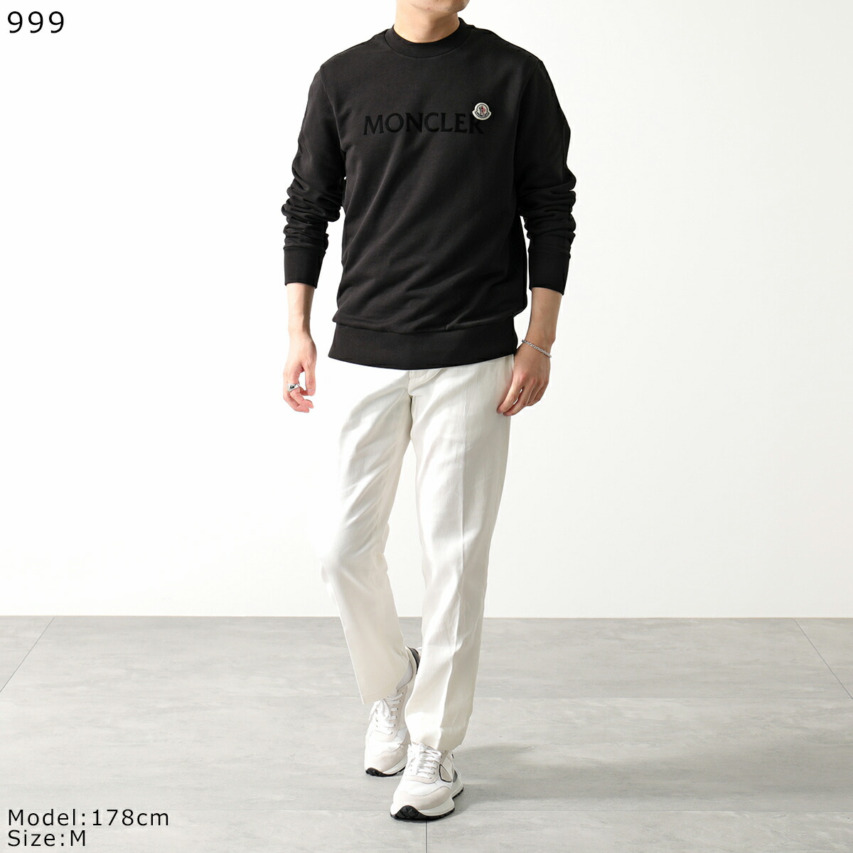 楽天市場】MONCLER モンクレール スウェットシャツ 8G00040 809KR