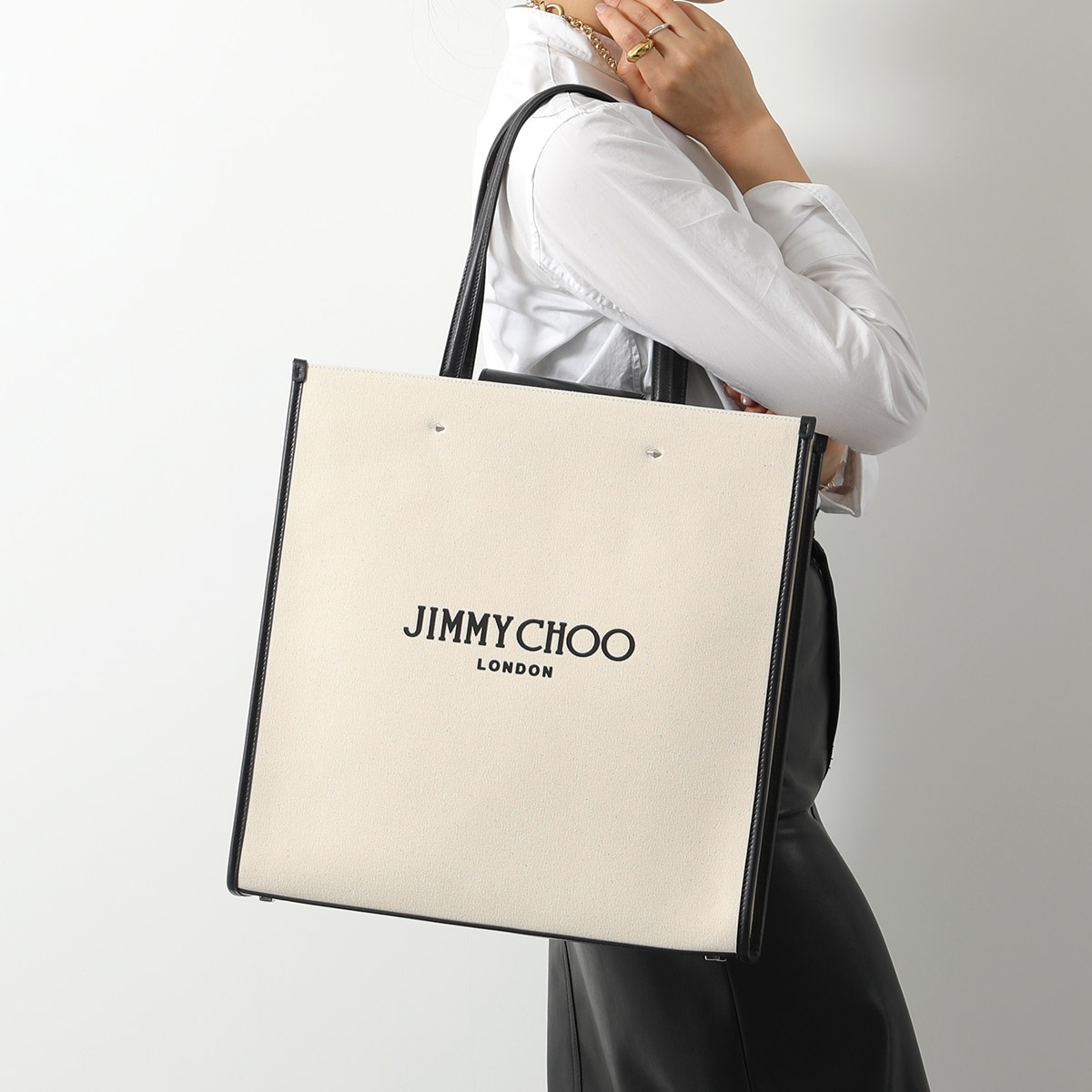 楽天市場】Jimmy Choo ジミーチュウ トートバッグ N/S TOTE/L CZM