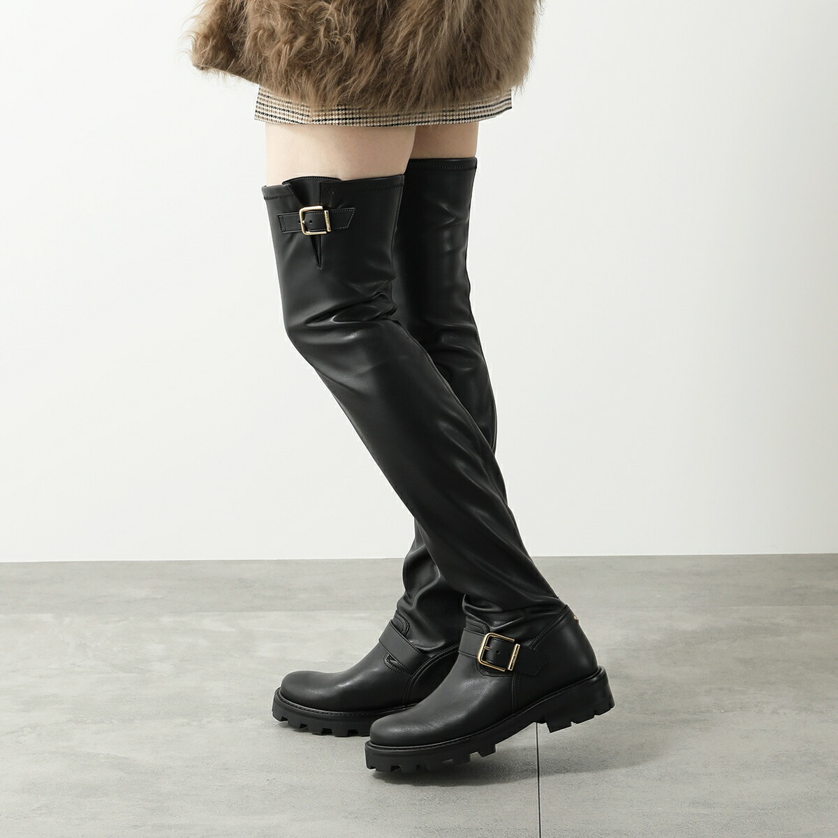 値下げ！JIMMY CHOO ジミーチュウ 36 黒ポインテッドトゥ ブーツ JIMMY