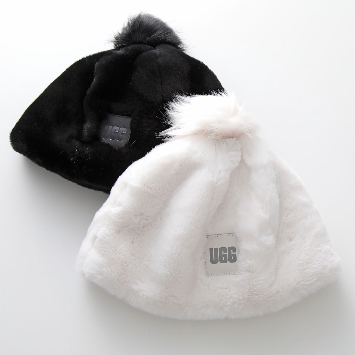 楽天市場】UGG アグ ファーキャップ W FAUX FUR BEANIE W POM フォー