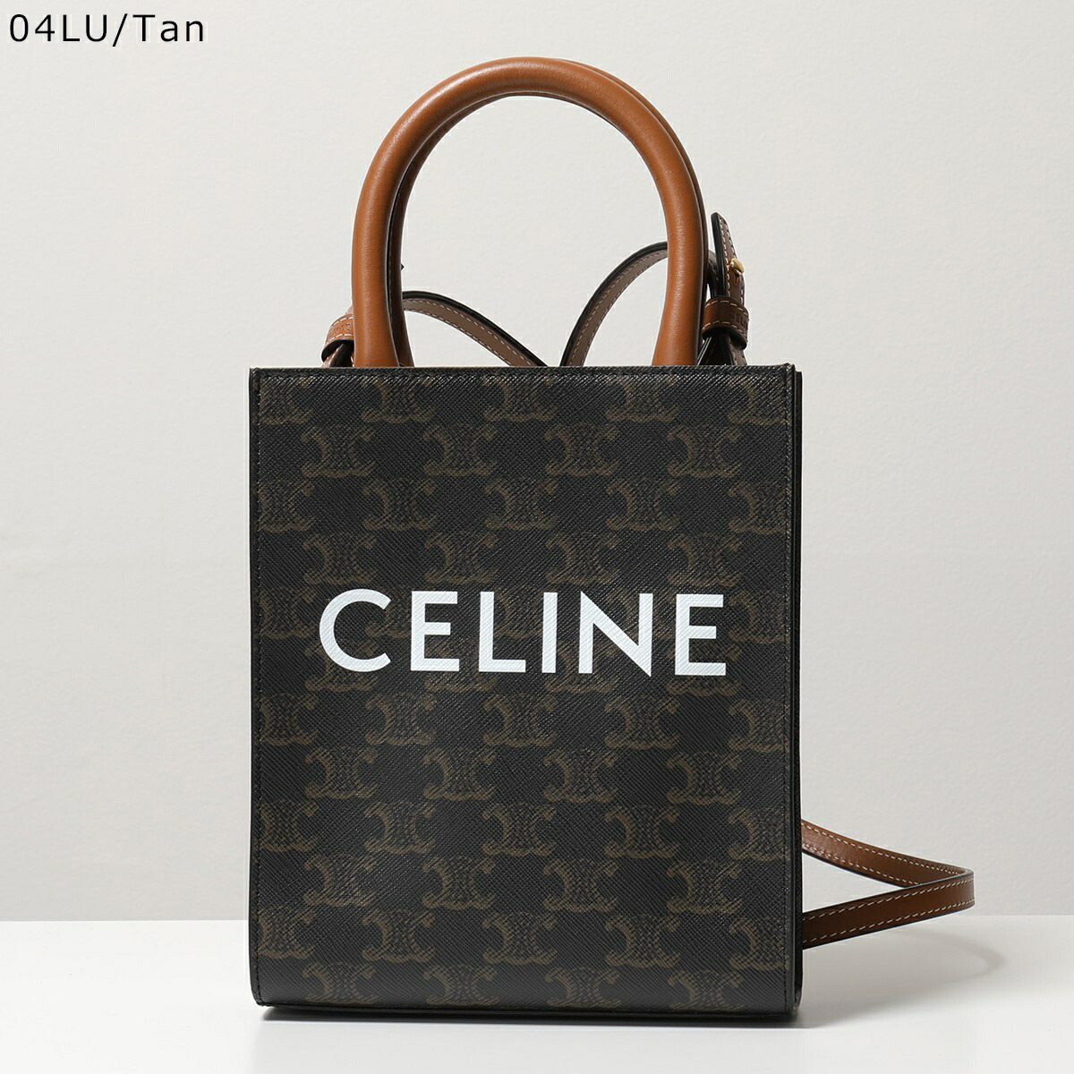 楽天市場】CELINE セリーヌ ショルダーバッグ Mini Cabas Vertical