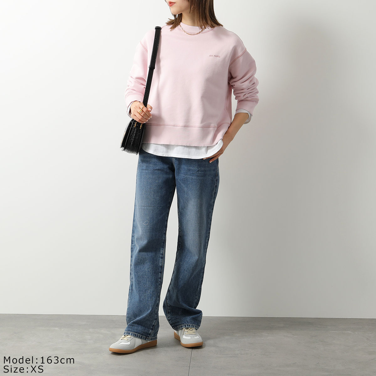 楽天市場】ami paris アミパリス トレーナー FADE OUT SWEATSHIRT