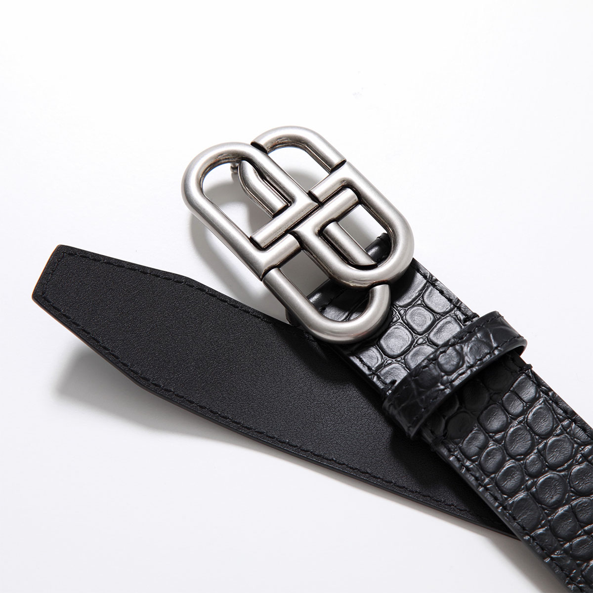 楽天市場】BALENCIAGA バレンシアガ ベルト 570370 1ROBY メンズ