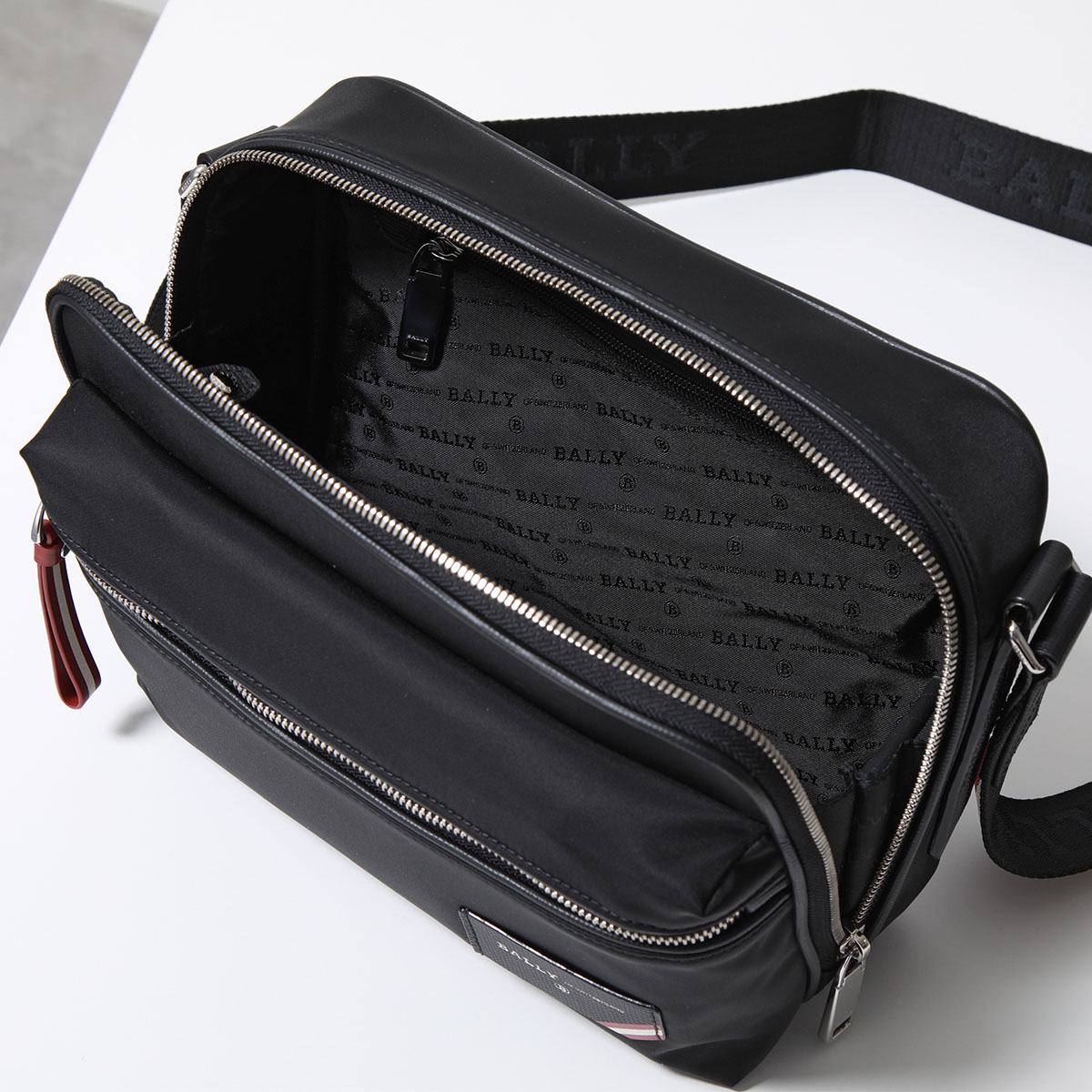 楽天市場】BALLY バリー FIJI ナイロン ショルダーバッグ クロスボディ