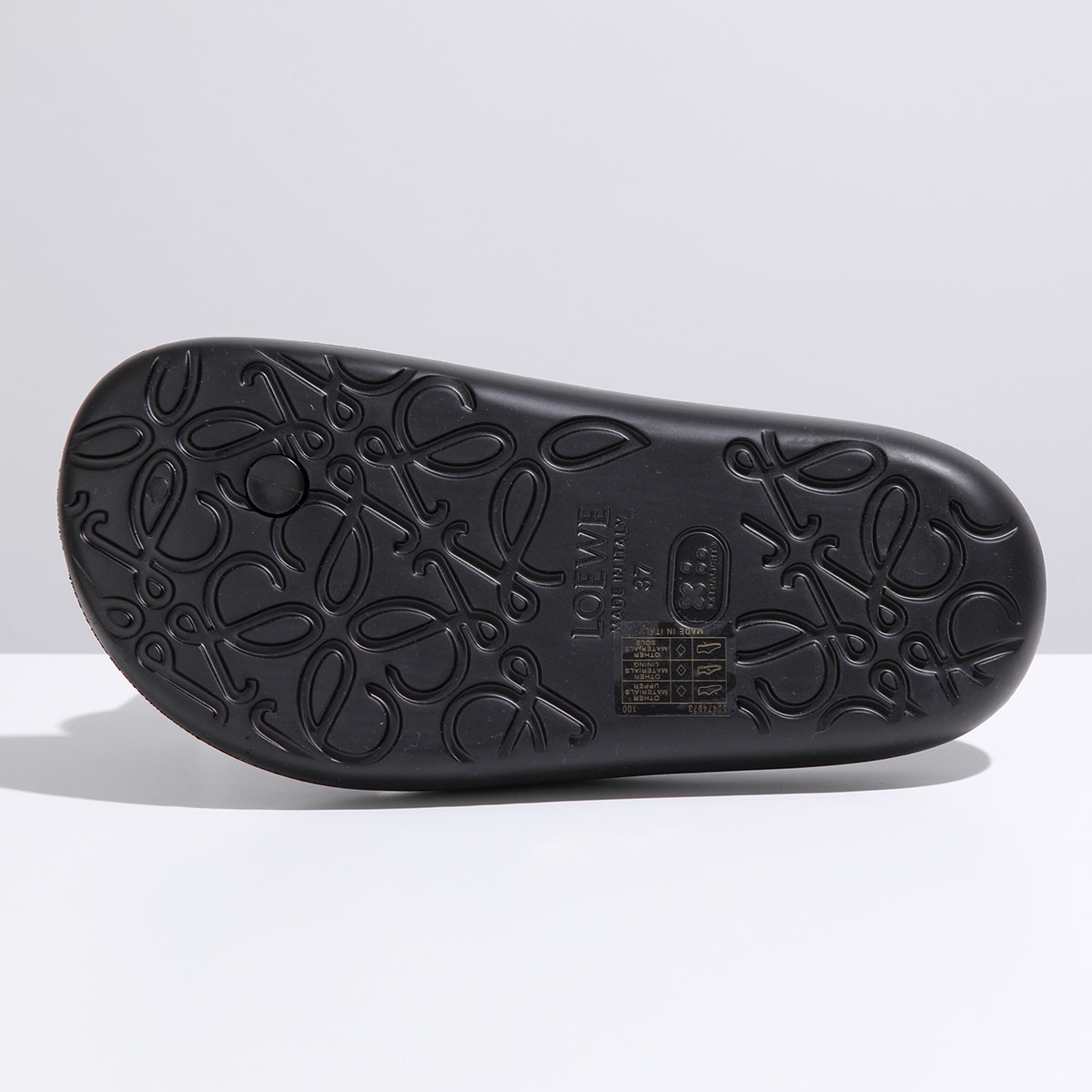 楽天市場】LOEWE ロエベ トングサンダル FOAM SLIDE フォームスライド