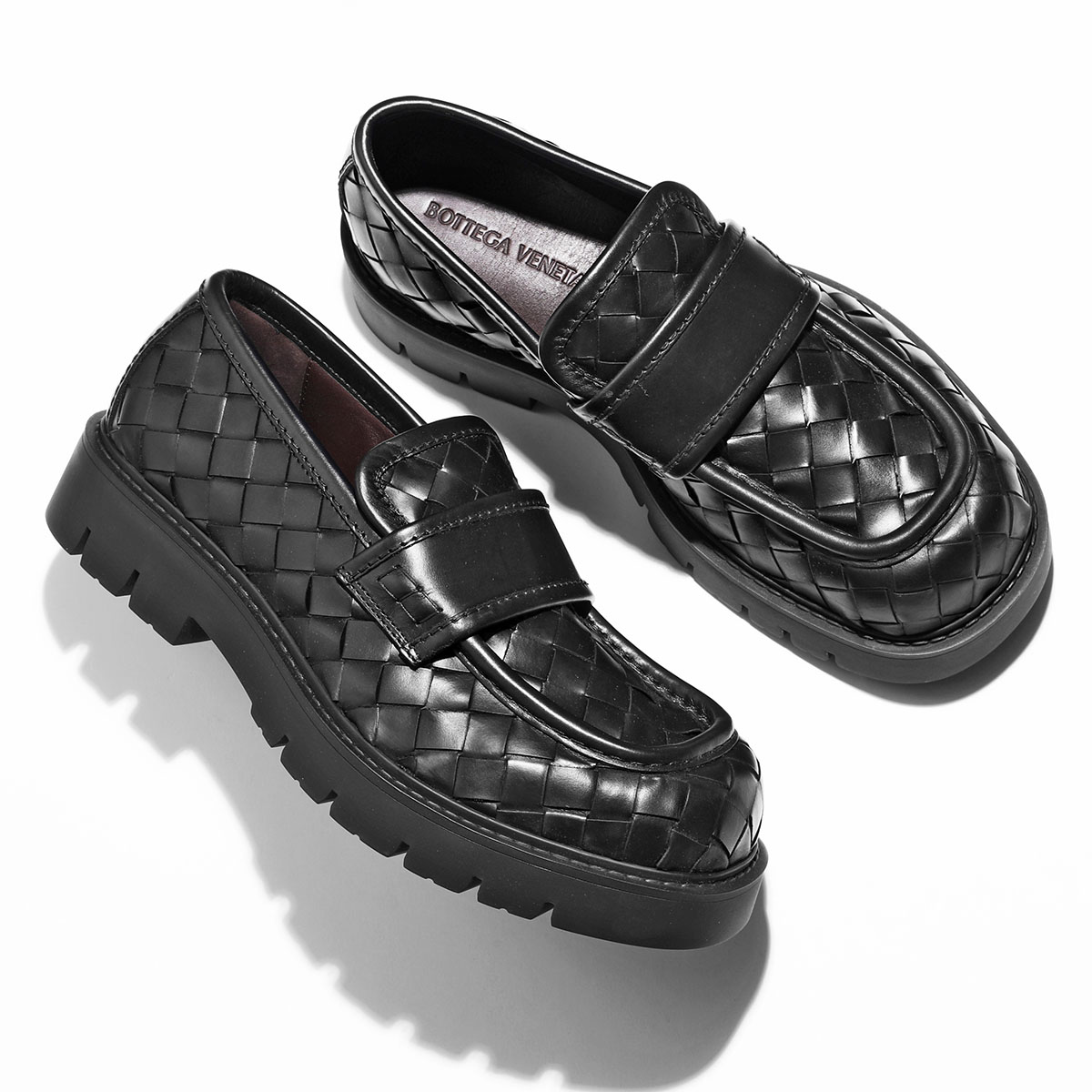 楽天市場】BOTTEGA VENETA ボッテガヴェネタ ローファー HADDOCK