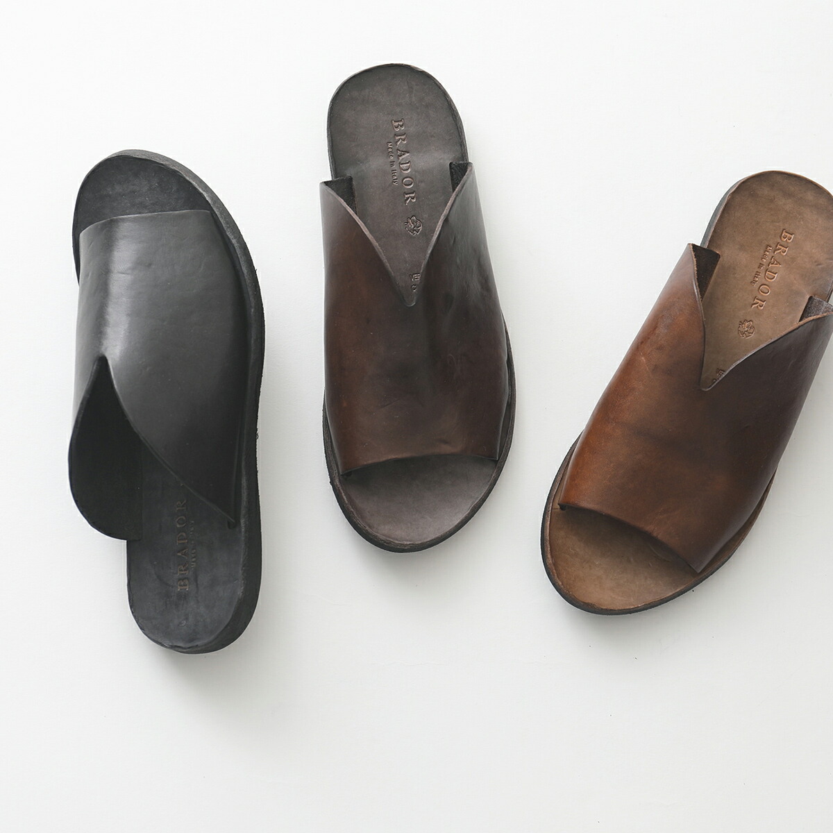 楽天市場】BRADOR ブラドール フラットサンダル 34571 レディース