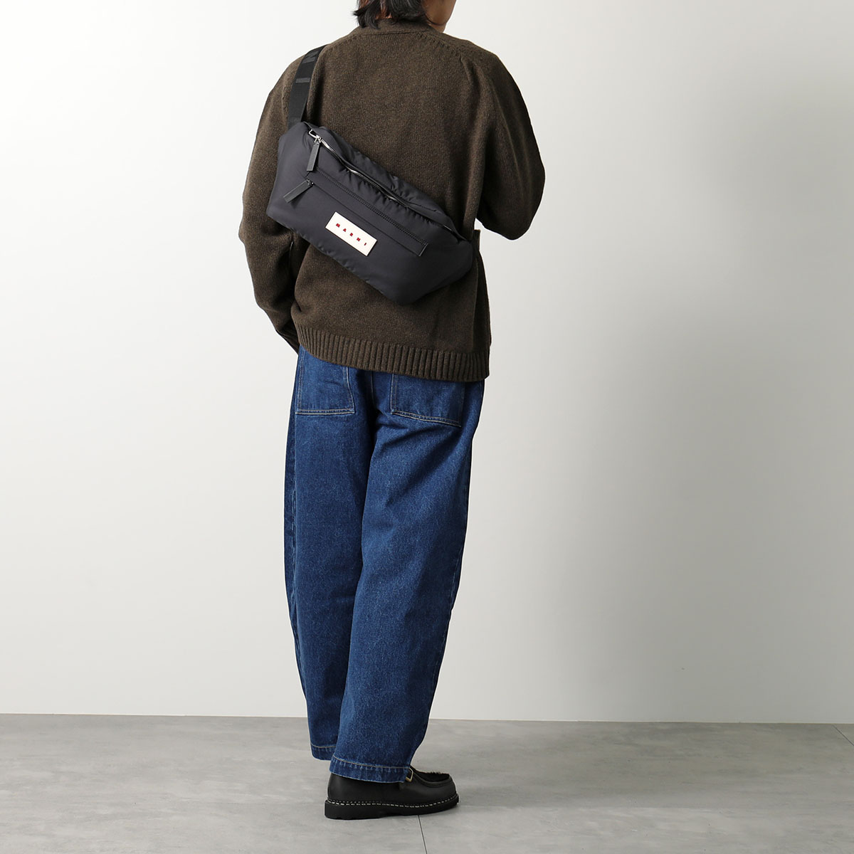 楽天市場】MARNI マルニ ボディバッグ PUFF BUM BAG LARGE パフ バム