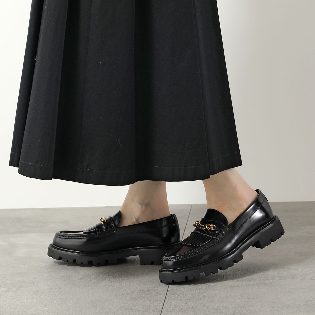 楽天市場】CELINE セリーヌ ローファー MARGARET マーガレット