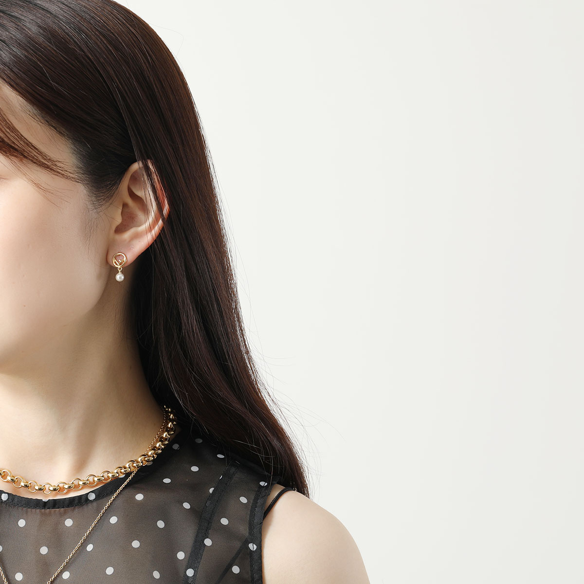 楽天市場】FENDI フェンディ ピアス F IS FENDI エフ イズ フェンディ