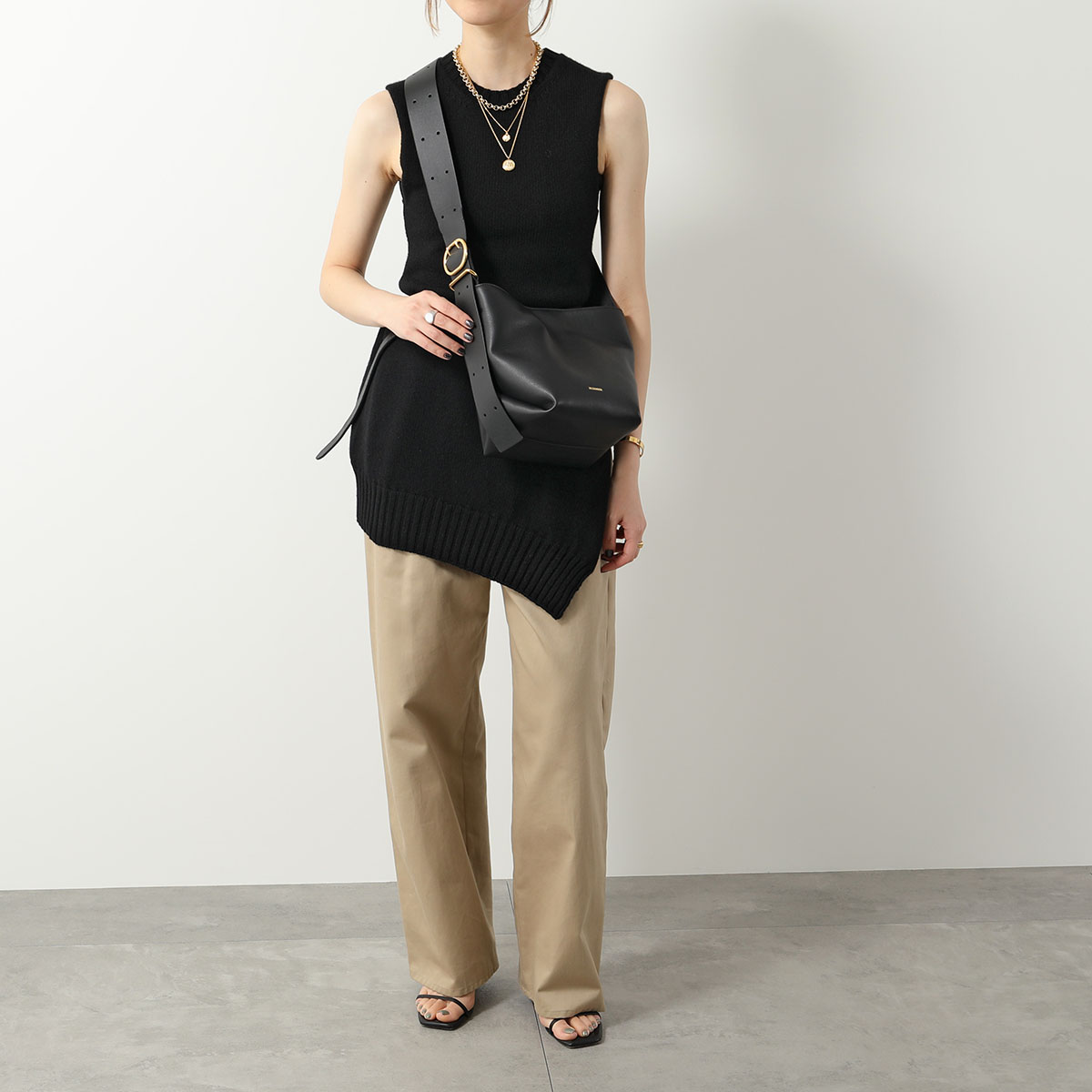 楽天市場】JIL SANDER ジルサンダー ショルダーバッグ FOLDED TOTE SM