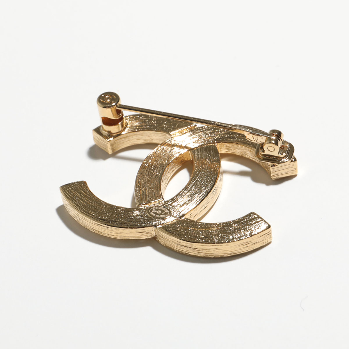 CHANEL シャネル40.5㎜×39.5㎜ブローチ22.37 g