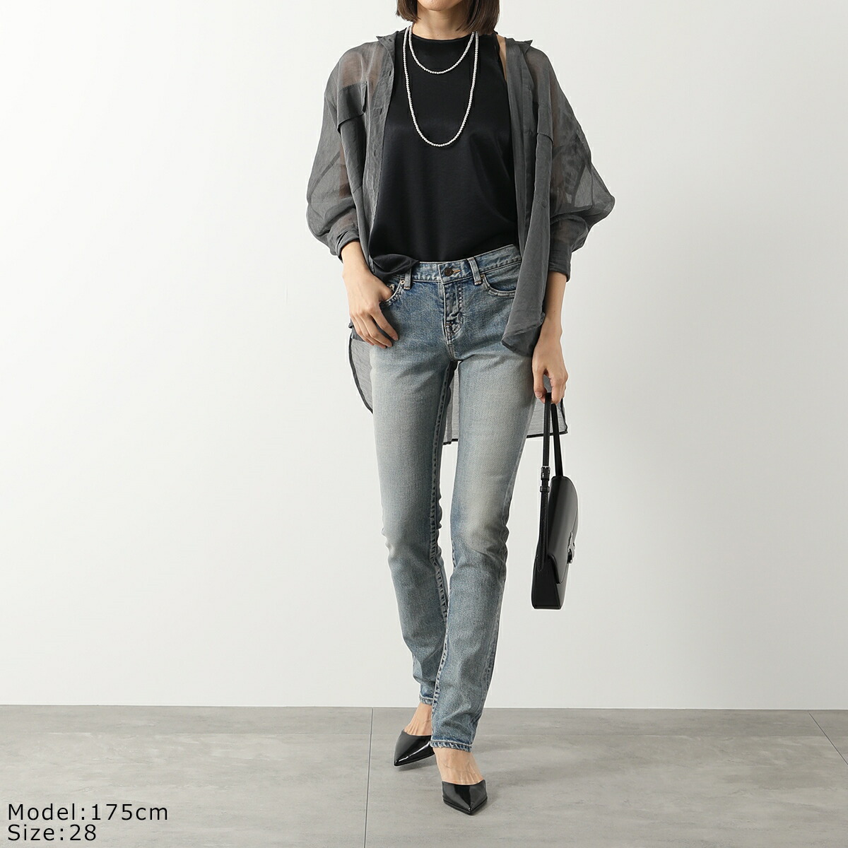 楽天市場】SAINT LAURENT サンローラン ジーンズ 614447 YA507