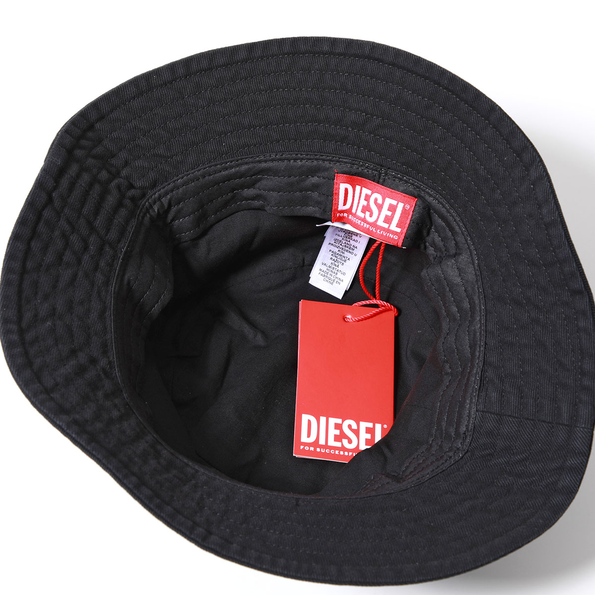 楽天市場】DIESEL ディーゼル バケットハット C Fisher Wash A12712