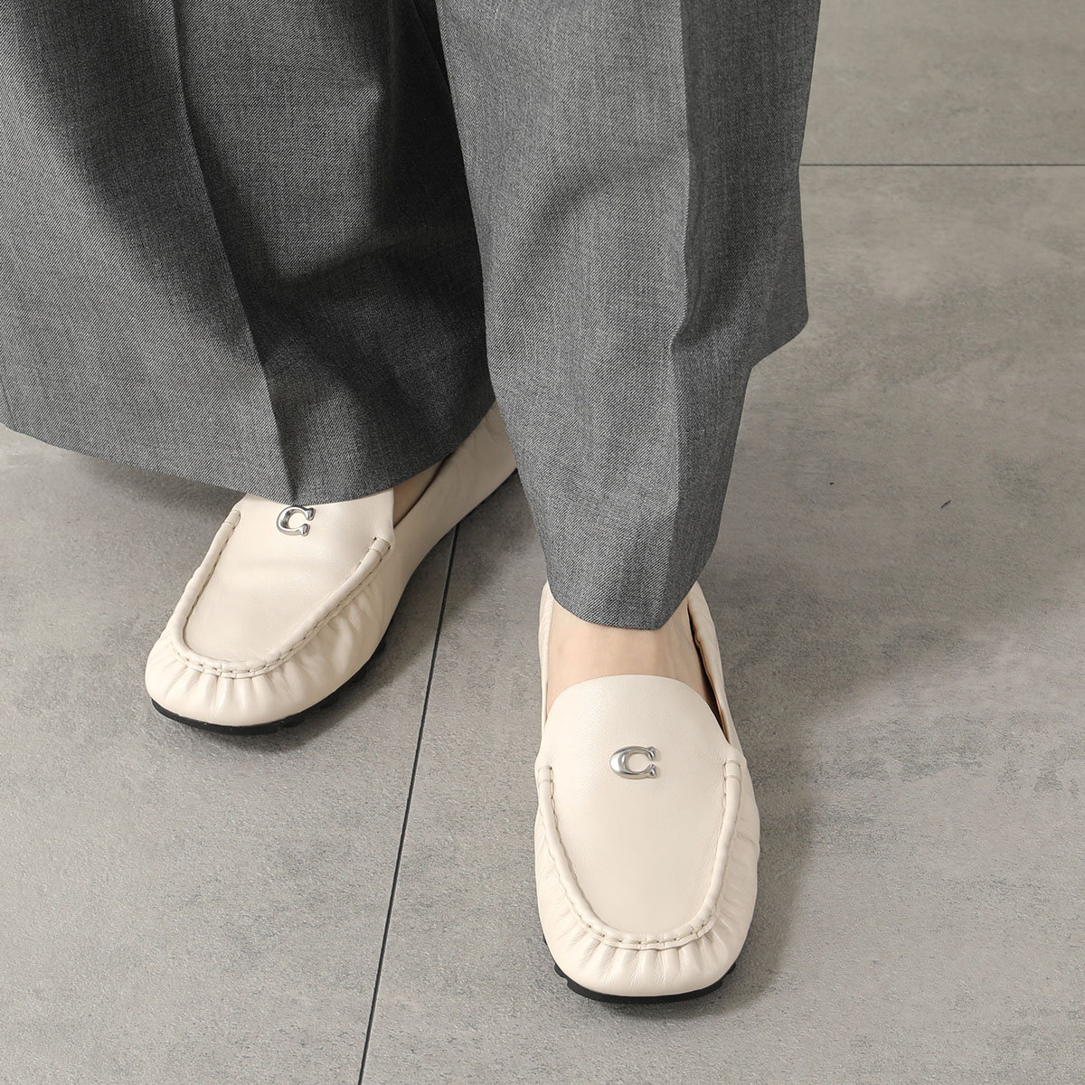 楽天市場】COACH コーチ ドライビングシューズ ronnie ロニー