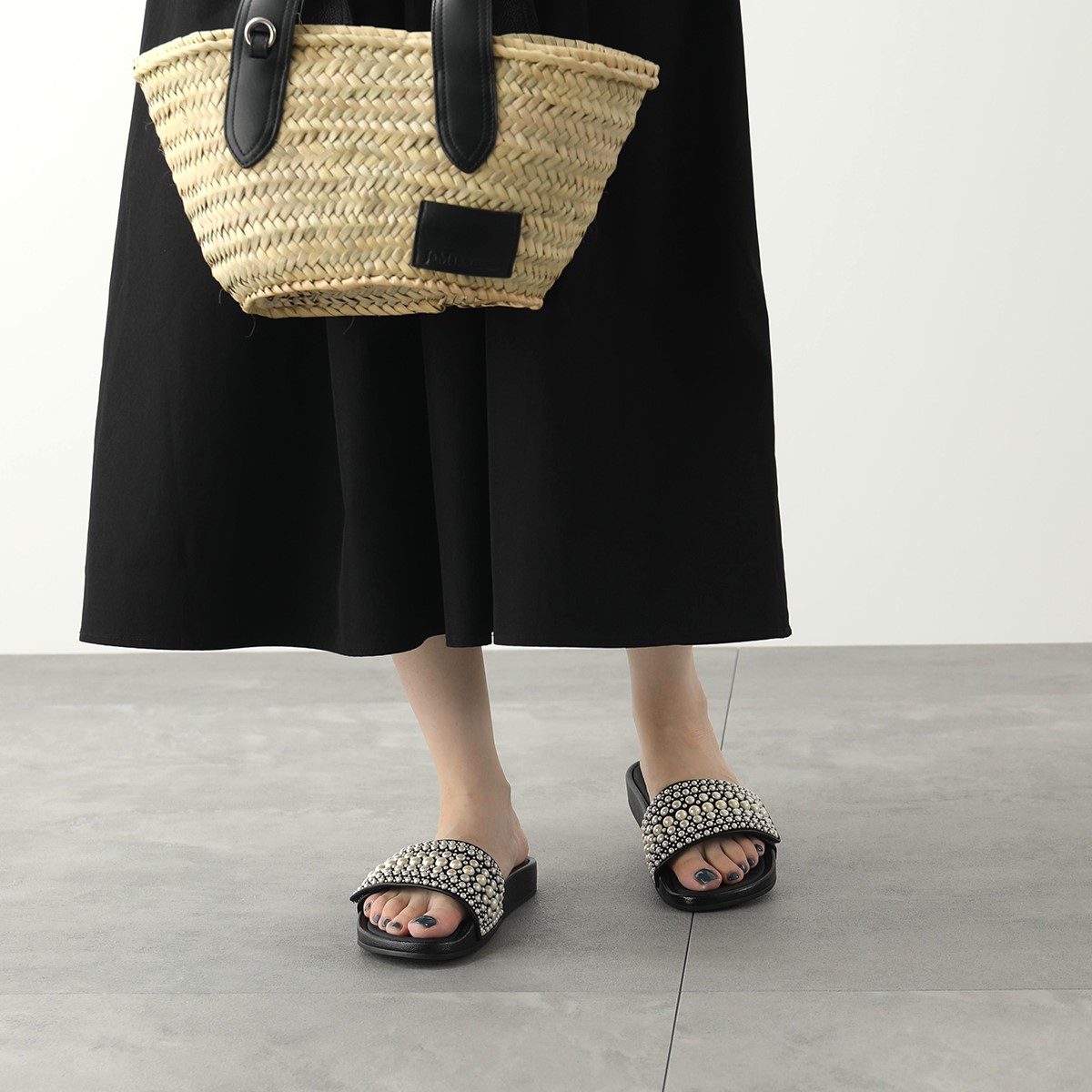 楽天市場】Jimmy Choo ジミーチュウ スライド サンダル FITZ/F ZWY