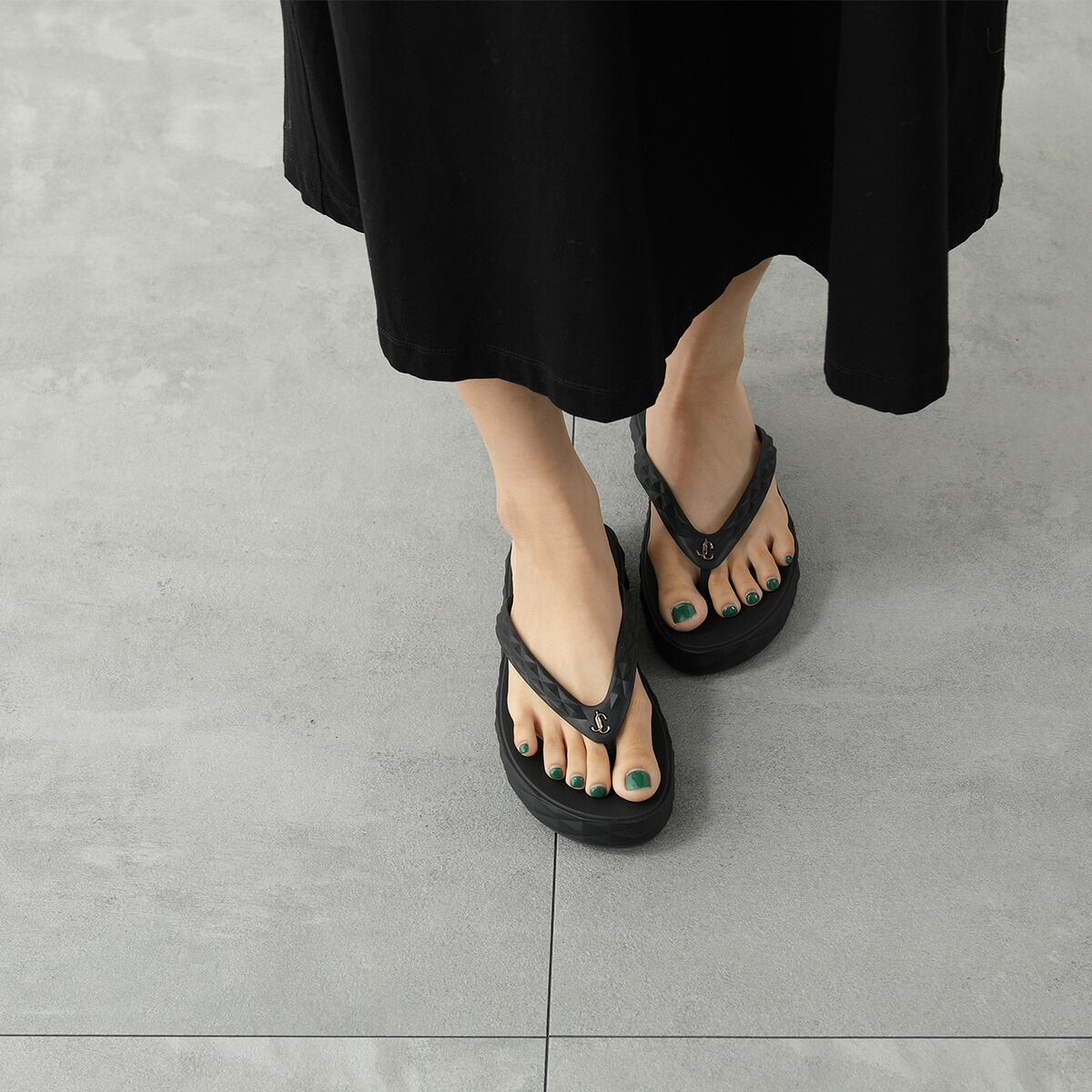 楽天市場】Jimmy Choo ジミーチュウ サンダル DIAMOND FLIP FLOP