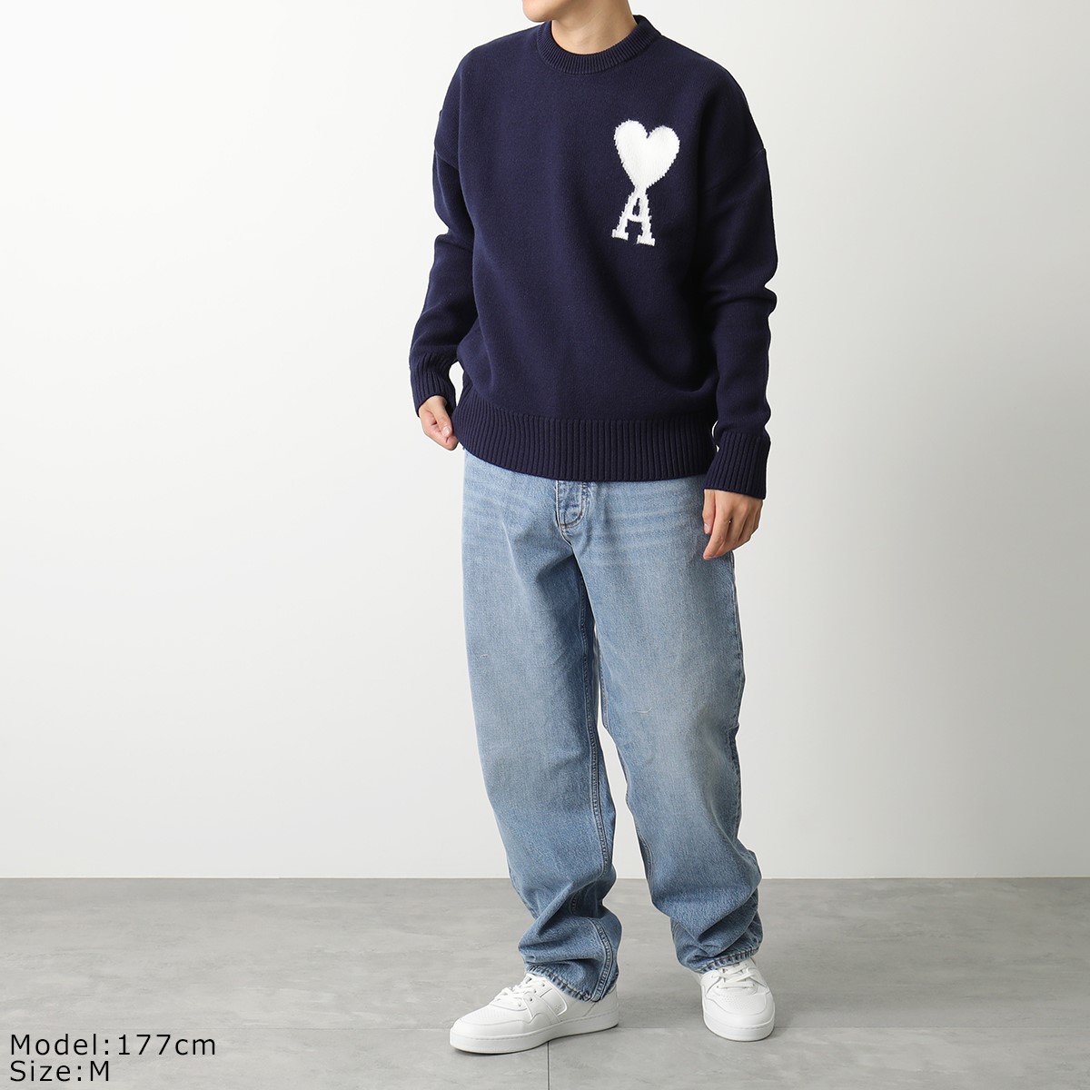 楽天市場】ami paris アミパリス セーター UKS002.018 メンズ ニット