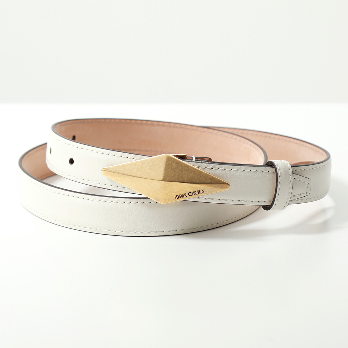 楽天市場】Jimmy Choo ジミーチュウ ナローベルト DIAMOND CLASP BELT