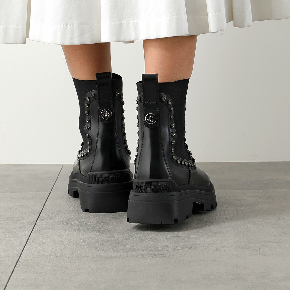 楽天市場】Jimmy Choo ジミーチュウ サイドゴアブーツ VERONIQUE 45