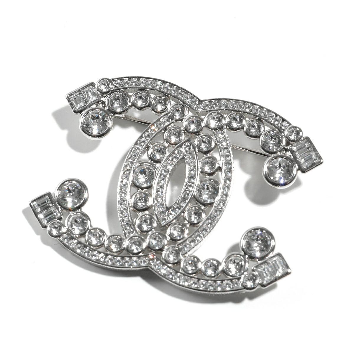 楽天市場】CHANEL シャネル ブローチ ABA645 B10756 レディース ロゴ