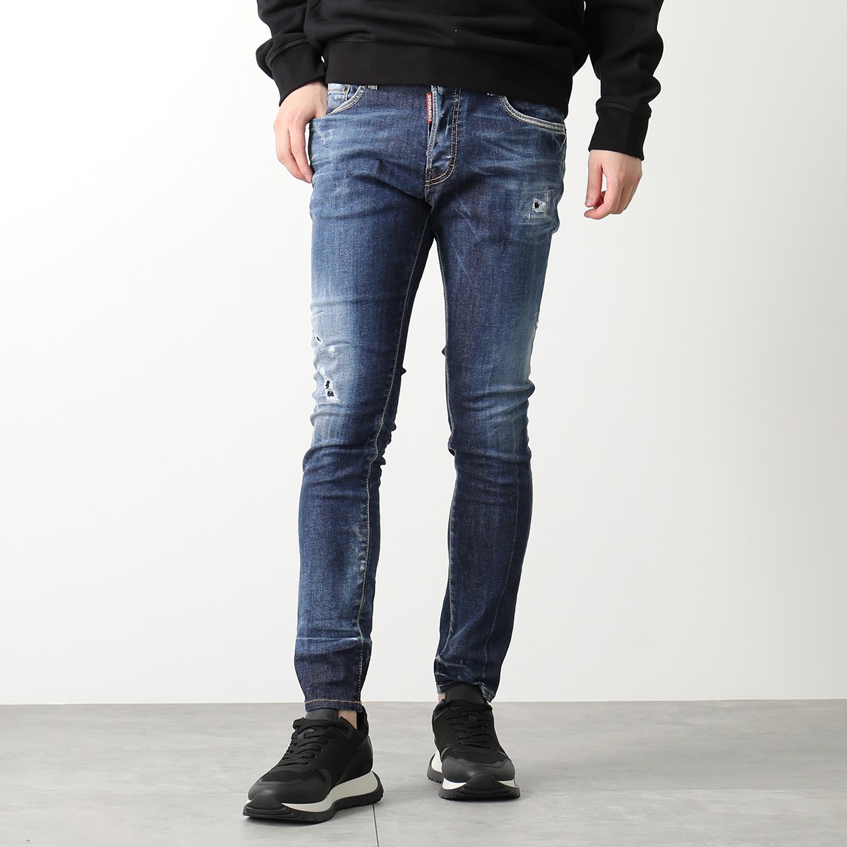 楽天市場】DSQUARED2 ディースクエアード ジーンズ DARK SCAR WASH