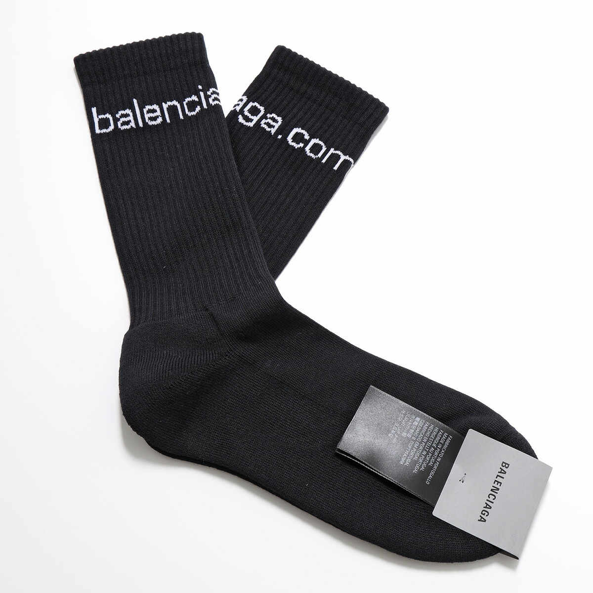 楽天市場】BALENCIAGA バレンシアガ ハイソックス 744751 472B4 メンズ