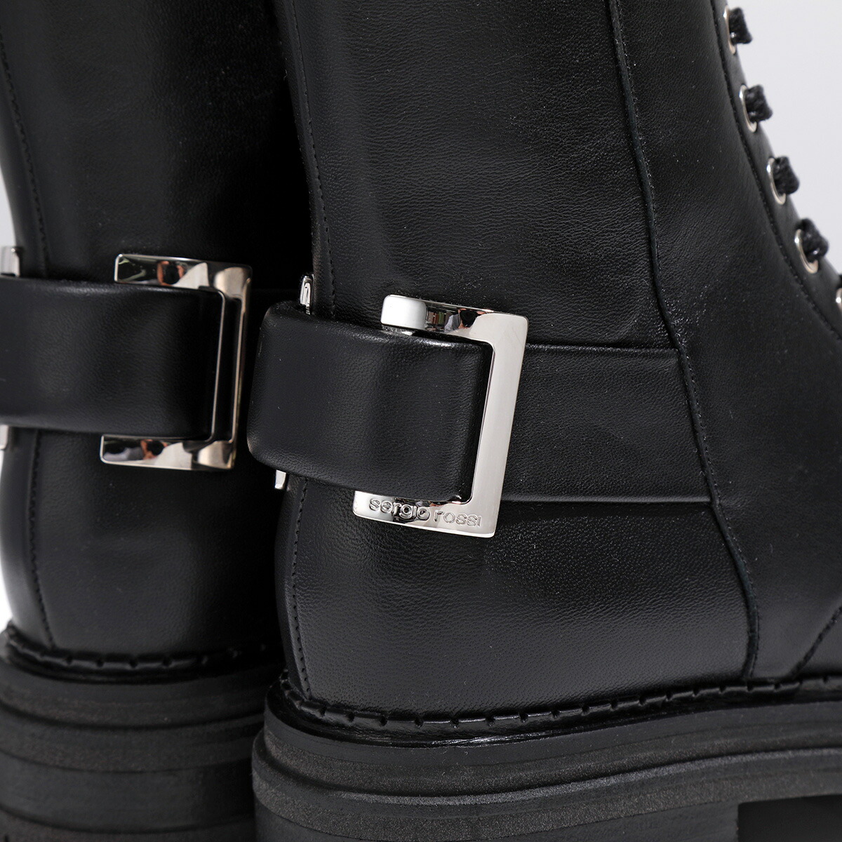 楽天市場】Sergio Rossi セルジオロッシ バイカーブーツ BIKER PRINCE