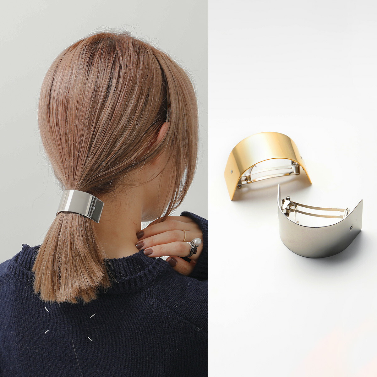 楽天市場】SYLVAIN LE HEN シルヴェインリヘン バレッタ Barrette 047