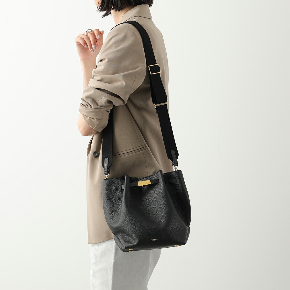 楽天市場】DEMELLIER デメリエー ショルダーバッグ NEW YORK BUCKET W