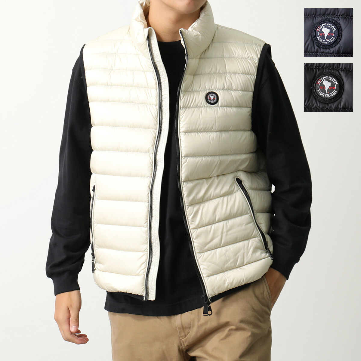 楽天市場】CAPE HORN ケープホーン ダウンベスト ROCA ロカ 51554