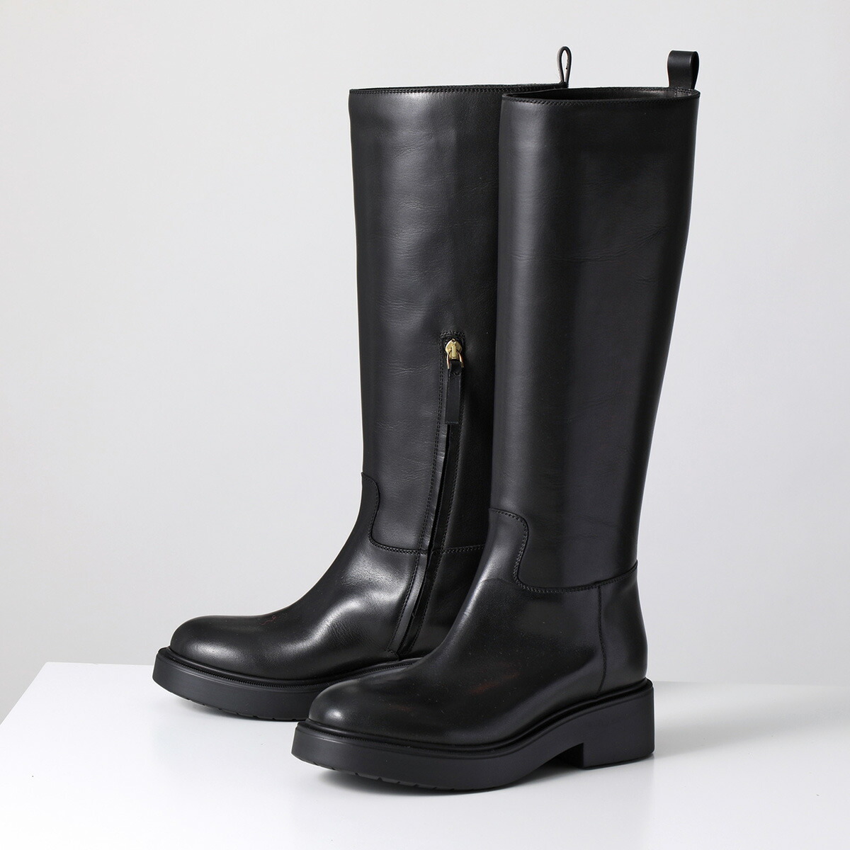 楽天市場】VITTORIO VIRGILI ヴィットリオヴィルジリ ロングブーツ