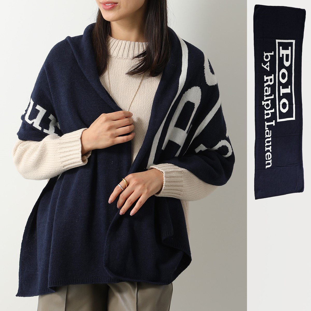 楽天市場】Polo Ralph Lauren ポロ ラルフローレン マフラー PC0254