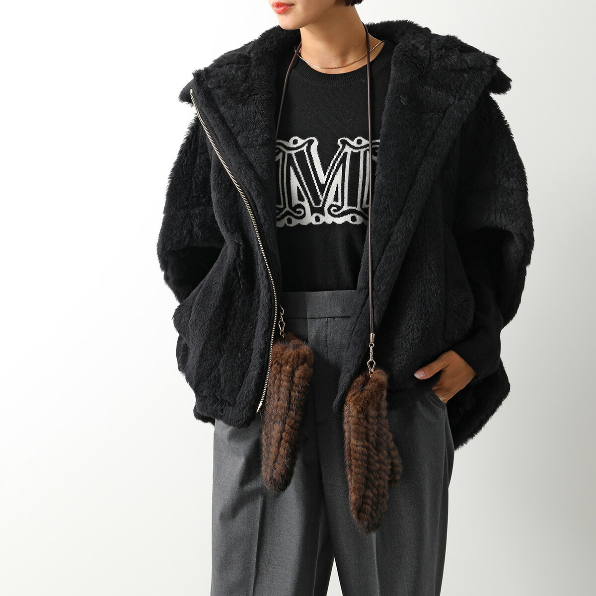 楽天市場】MAX MARA マックスマーラ ミトン MINKMITT ミンクミット