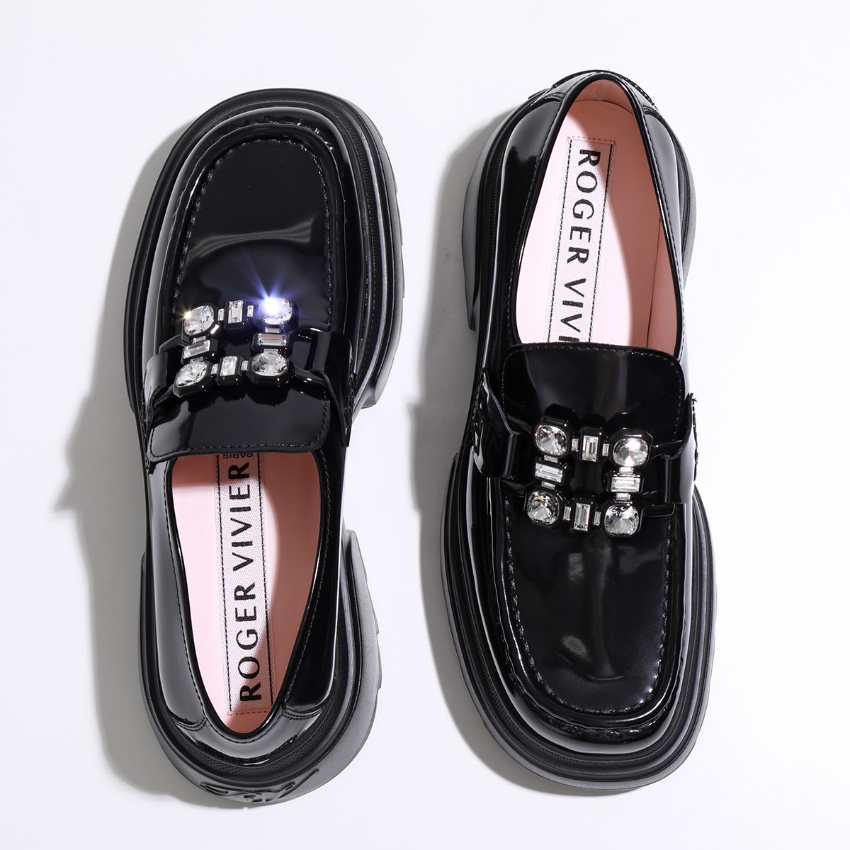 楽天市場】ROGER VIVIER ロジェヴィヴィエ ローファー WALLAVIV STRASS