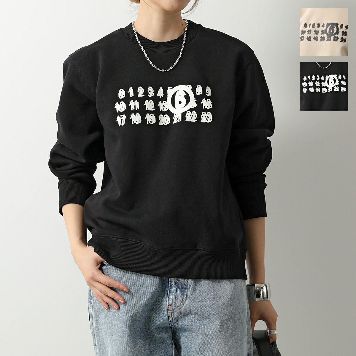 楽天市場】MM6 エムエムシックス メゾンマルジェラ スウェットシャツ