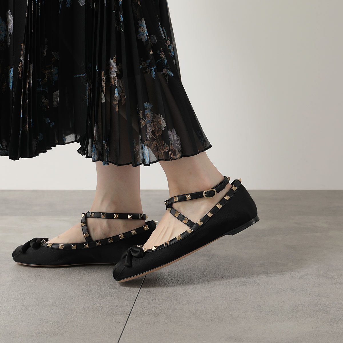 楽天市場】VALENTINO ヴァレンティノ バレエシューズ 4W2S0HB6 SWH