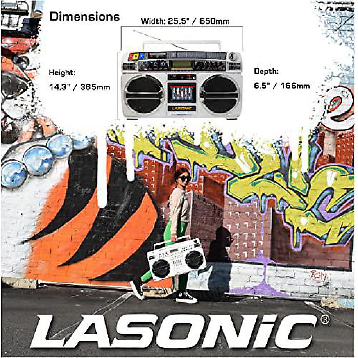 楽天市場】Lasonic i-931BT ブラック クラシック80sデザイン