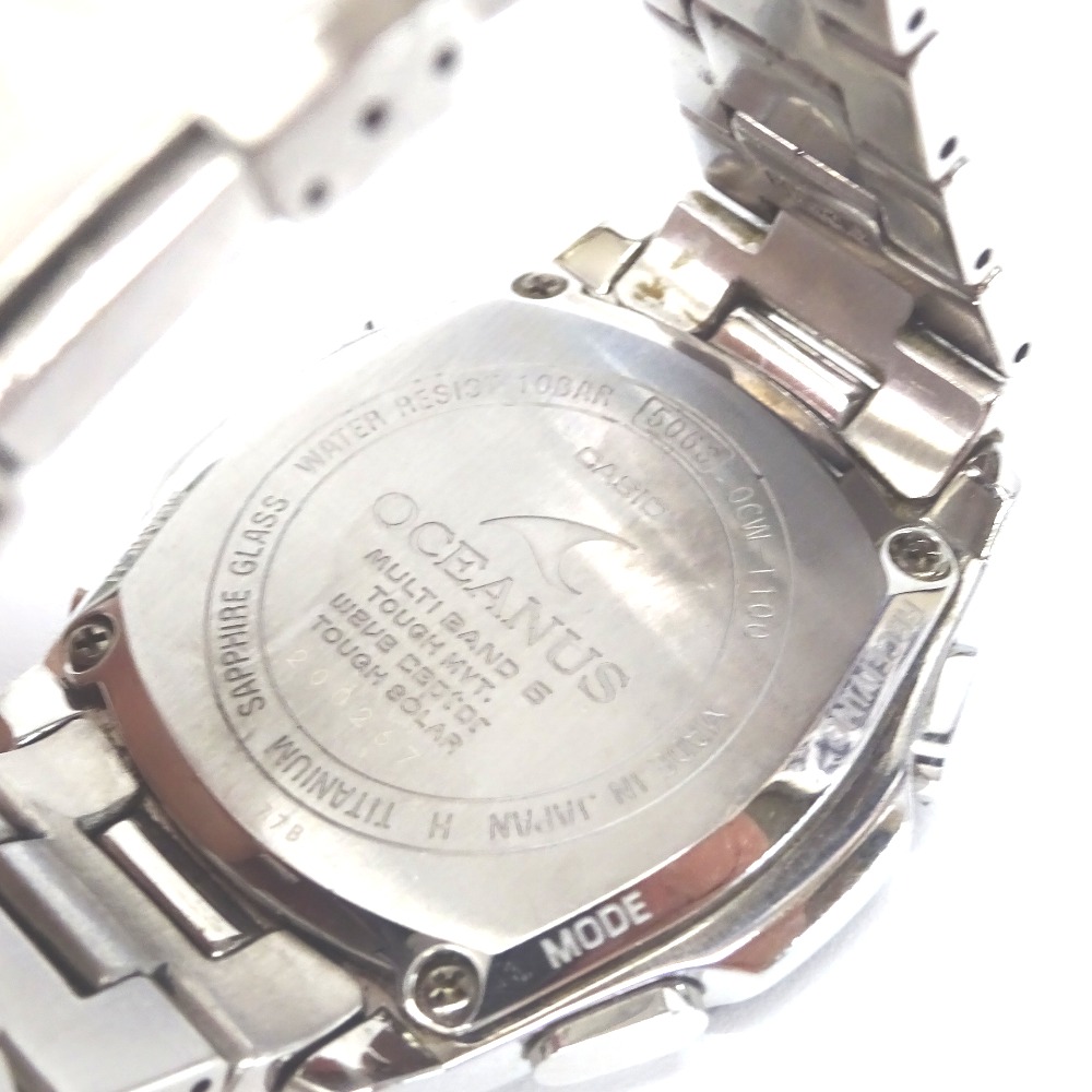 楽天市場】カシオ 腕時計 オシアナス OCEANUS OCW-T100 ソーラー 白