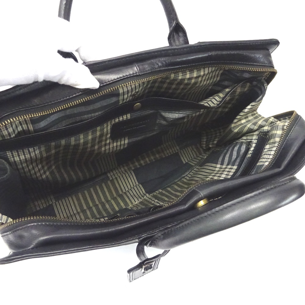 楽天市場】マザーハウス ビジネスバッグ レザー ブラック【質みなみ