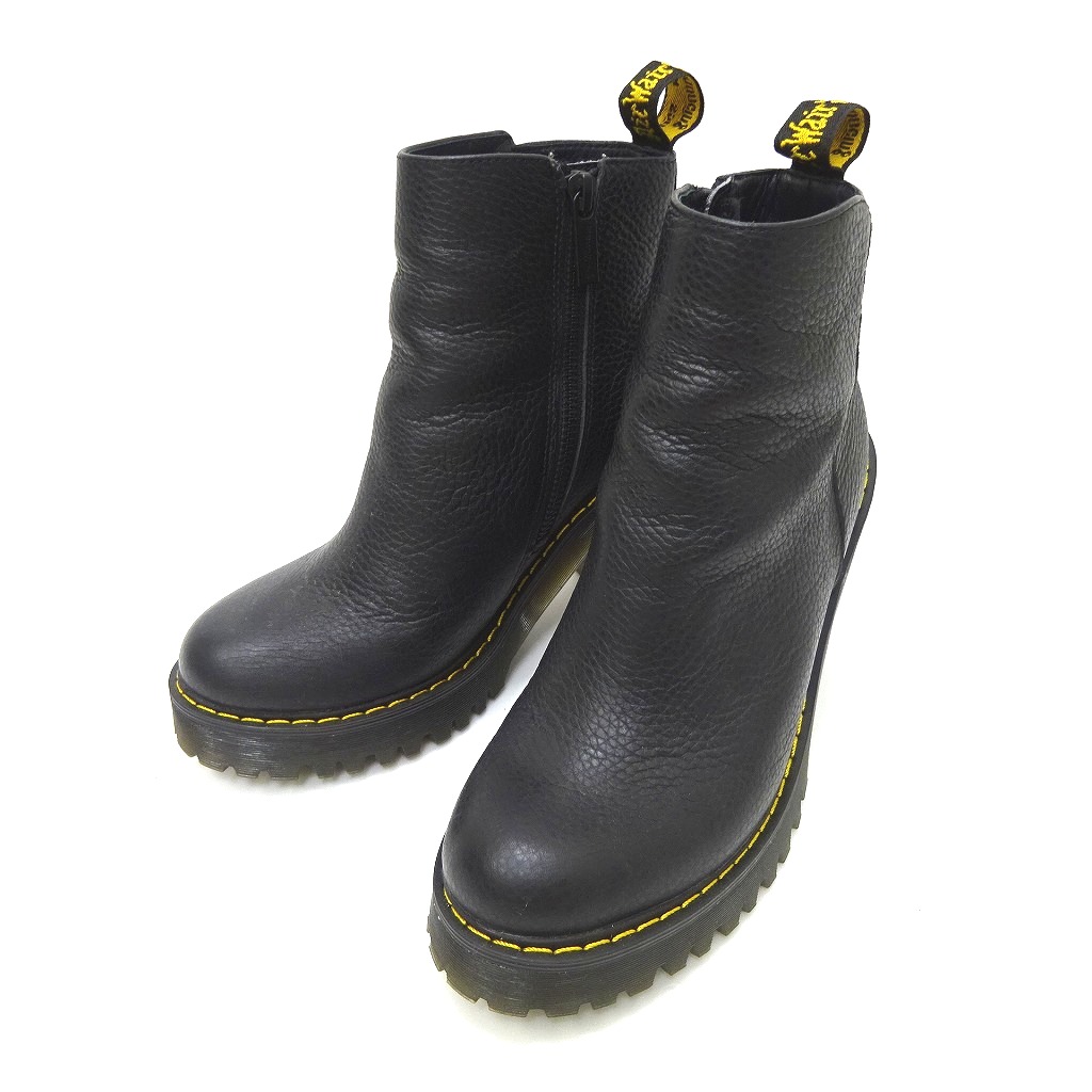 楽天市場】ドクターマーチン チャンキーヒール/サイドジップ ヒール